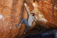 Bouldering in Hueco Tanks on 03/09/2019 with Blue Lizard Climbing and Yoga

Filename: SRM_20190309_1139510.jpg
Aperture: f/5.6
Shutter Speed: 1/400
Body: Canon EOS-1D Mark II
Lens: Canon EF 16-35mm f/2.8 L