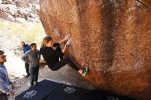 Bouldering in Hueco Tanks on 03/09/2019 with Blue Lizard Climbing and Yoga

Filename: SRM_20190309_1155170.jpg
Aperture: f/5.6
Shutter Speed: 1/200
Body: Canon EOS-1D Mark II
Lens: Canon EF 16-35mm f/2.8 L