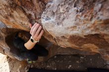 Bouldering in Hueco Tanks on 03/09/2019 with Blue Lizard Climbing and Yoga

Filename: SRM_20190309_1216480.jpg
Aperture: f/5.6
Shutter Speed: 1/500
Body: Canon EOS-1D Mark II
Lens: Canon EF 16-35mm f/2.8 L