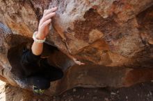 Bouldering in Hueco Tanks on 03/09/2019 with Blue Lizard Climbing and Yoga

Filename: SRM_20190309_1216520.jpg
Aperture: f/5.6
Shutter Speed: 1/500
Body: Canon EOS-1D Mark II
Lens: Canon EF 16-35mm f/2.8 L