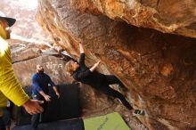 Bouldering in Hueco Tanks on 03/09/2019 with Blue Lizard Climbing and Yoga

Filename: SRM_20190309_1225300.jpg
Aperture: f/5.6
Shutter Speed: 1/200
Body: Canon EOS-1D Mark II
Lens: Canon EF 16-35mm f/2.8 L