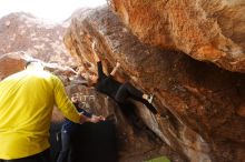 Bouldering in Hueco Tanks on 03/09/2019 with Blue Lizard Climbing and Yoga

Filename: SRM_20190309_1225420.jpg
Aperture: f/5.6
Shutter Speed: 1/320
Body: Canon EOS-1D Mark II
Lens: Canon EF 16-35mm f/2.8 L