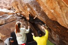 Bouldering in Hueco Tanks on 03/09/2019 with Blue Lizard Climbing and Yoga

Filename: SRM_20190309_1230250.jpg
Aperture: f/5.6
Shutter Speed: 1/160
Body: Canon EOS-1D Mark II
Lens: Canon EF 16-35mm f/2.8 L