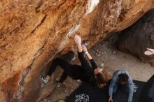 Bouldering in Hueco Tanks on 03/09/2019 with Blue Lizard Climbing and Yoga

Filename: SRM_20190309_1253560.jpg
Aperture: f/5.6
Shutter Speed: 1/200
Body: Canon EOS-1D Mark II
Lens: Canon EF 16-35mm f/2.8 L