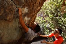 Bouldering in Hueco Tanks on 03/09/2019 with Blue Lizard Climbing and Yoga

Filename: SRM_20190309_1330031.jpg
Aperture: f/5.6
Shutter Speed: 1/320
Body: Canon EOS-1D Mark II
Lens: Canon EF 16-35mm f/2.8 L