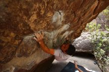 Bouldering in Hueco Tanks on 03/09/2019 with Blue Lizard Climbing and Yoga

Filename: SRM_20190309_1344530.jpg
Aperture: f/5.6
Shutter Speed: 1/200
Body: Canon EOS-1D Mark II
Lens: Canon EF 16-35mm f/2.8 L