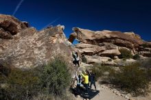 Bouldering in Hueco Tanks on 03/09/2019 with Blue Lizard Climbing and Yoga

Filename: SRM_20190309_1053180.jpg
Aperture: f/5.6
Shutter Speed: 1/640
Body: Canon EOS-1D Mark II
Lens: Canon EF 16-35mm f/2.8 L