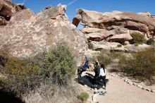 Bouldering in Hueco Tanks on 03/09/2019 with Blue Lizard Climbing and Yoga

Filename: SRM_20190309_1055250.jpg
Aperture: f/5.6
Shutter Speed: 1/8000
Body: Canon EOS-1D Mark II
Lens: Canon EF 16-35mm f/2.8 L