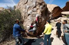 Bouldering in Hueco Tanks on 03/09/2019 with Blue Lizard Climbing and Yoga

Filename: SRM_20190309_1125290.jpg
Aperture: f/4.0
Shutter Speed: 1/1250
Body: Canon EOS-1D Mark II
Lens: Canon EF 16-35mm f/2.8 L