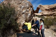 Bouldering in Hueco Tanks on 03/09/2019 with Blue Lizard Climbing and Yoga

Filename: SRM_20190309_1128320.jpg
Aperture: f/4.0
Shutter Speed: 1/5000
Body: Canon EOS-1D Mark II
Lens: Canon EF 16-35mm f/2.8 L