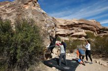 Bouldering in Hueco Tanks on 03/09/2019 with Blue Lizard Climbing and Yoga

Filename: SRM_20190309_1141030.jpg
Aperture: f/5.6
Shutter Speed: 1/800
Body: Canon EOS-1D Mark II
Lens: Canon EF 16-35mm f/2.8 L