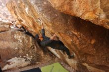 Bouldering in Hueco Tanks on 03/09/2019 with Blue Lizard Climbing and Yoga

Filename: SRM_20190309_1207060.jpg
Aperture: f/5.6
Shutter Speed: 1/250
Body: Canon EOS-1D Mark II
Lens: Canon EF 16-35mm f/2.8 L