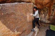 Bouldering in Hueco Tanks on 03/09/2019 with Blue Lizard Climbing and Yoga

Filename: SRM_20190309_1217290.jpg
Aperture: f/5.6
Shutter Speed: 1/200
Body: Canon EOS-1D Mark II
Lens: Canon EF 16-35mm f/2.8 L