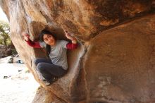 Bouldering in Hueco Tanks on 03/09/2019 with Blue Lizard Climbing and Yoga

Filename: SRM_20190309_1219340.jpg
Aperture: f/5.6
Shutter Speed: 1/320
Body: Canon EOS-1D Mark II
Lens: Canon EF 16-35mm f/2.8 L