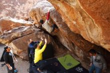 Bouldering in Hueco Tanks on 03/09/2019 with Blue Lizard Climbing and Yoga

Filename: SRM_20190309_1233550.jpg
Aperture: f/5.6
Shutter Speed: 1/250
Body: Canon EOS-1D Mark II
Lens: Canon EF 16-35mm f/2.8 L