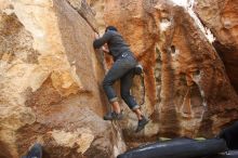 Bouldering in Hueco Tanks on 03/09/2019 with Blue Lizard Climbing and Yoga

Filename: SRM_20190309_1313410.jpg
Aperture: f/5.6
Shutter Speed: 1/200
Body: Canon EOS-1D Mark II
Lens: Canon EF 16-35mm f/2.8 L