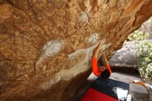 Bouldering in Hueco Tanks on 03/09/2019 with Blue Lizard Climbing and Yoga

Filename: SRM_20190309_1331340.jpg
Aperture: f/5.6
Shutter Speed: 1/160
Body: Canon EOS-1D Mark II
Lens: Canon EF 16-35mm f/2.8 L