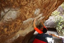 Bouldering in Hueco Tanks on 03/09/2019 with Blue Lizard Climbing and Yoga

Filename: SRM_20190309_1332000.jpg
Aperture: f/5.6
Shutter Speed: 1/160
Body: Canon EOS-1D Mark II
Lens: Canon EF 16-35mm f/2.8 L