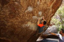 Bouldering in Hueco Tanks on 03/09/2019 with Blue Lizard Climbing and Yoga

Filename: SRM_20190309_1337300.jpg
Aperture: f/5.6
Shutter Speed: 1/200
Body: Canon EOS-1D Mark II
Lens: Canon EF 16-35mm f/2.8 L