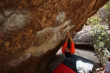 Bouldering in Hueco Tanks on 03/09/2019 with Blue Lizard Climbing and Yoga

Filename: SRM_20190309_1343570.jpg
Aperture: f/5.6
Shutter Speed: 1/250
Body: Canon EOS-1D Mark II
Lens: Canon EF 16-35mm f/2.8 L