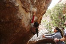 Bouldering in Hueco Tanks on 03/09/2019 with Blue Lizard Climbing and Yoga

Filename: SRM_20190309_1404160.jpg
Aperture: f/5.6
Shutter Speed: 1/250
Body: Canon EOS-1D Mark II
Lens: Canon EF 16-35mm f/2.8 L