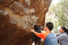 Bouldering in Hueco Tanks on 03/09/2019 with Blue Lizard Climbing and Yoga

Filename: SRM_20190309_1407440.jpg
Aperture: f/5.6
Shutter Speed: 1/100
Body: Canon EOS-1D Mark II
Lens: Canon EF 16-35mm f/2.8 L