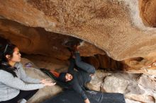 Bouldering in Hueco Tanks on 03/09/2019 with Blue Lizard Climbing and Yoga

Filename: SRM_20190309_1529300.jpg
Aperture: f/5.6
Shutter Speed: 1/250
Body: Canon EOS-1D Mark II
Lens: Canon EF 16-35mm f/2.8 L