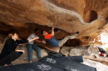 Bouldering in Hueco Tanks on 03/09/2019 with Blue Lizard Climbing and Yoga

Filename: SRM_20190309_1532510.jpg
Aperture: f/5.6
Shutter Speed: 1/250
Body: Canon EOS-1D Mark II
Lens: Canon EF 16-35mm f/2.8 L