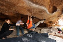 Bouldering in Hueco Tanks on 03/09/2019 with Blue Lizard Climbing and Yoga

Filename: SRM_20190309_1532511.jpg
Aperture: f/5.6
Shutter Speed: 1/250
Body: Canon EOS-1D Mark II
Lens: Canon EF 16-35mm f/2.8 L