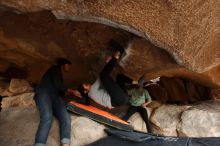 Bouldering in Hueco Tanks on 03/09/2019 with Blue Lizard Climbing and Yoga

Filename: SRM_20190309_1538470.jpg
Aperture: f/5.6
Shutter Speed: 1/250
Body: Canon EOS-1D Mark II
Lens: Canon EF 16-35mm f/2.8 L