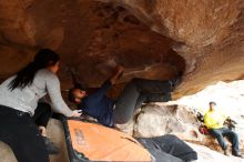 Bouldering in Hueco Tanks on 03/09/2019 with Blue Lizard Climbing and Yoga

Filename: SRM_20190309_1551120.jpg
Aperture: f/5.6
Shutter Speed: 1/200
Body: Canon EOS-1D Mark II
Lens: Canon EF 16-35mm f/2.8 L