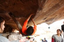 Bouldering in Hueco Tanks on 03/09/2019 with Blue Lizard Climbing and Yoga

Filename: SRM_20190309_1554170.jpg
Aperture: f/5.6
Shutter Speed: 1/200
Body: Canon EOS-1D Mark II
Lens: Canon EF 16-35mm f/2.8 L