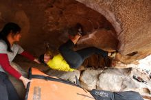 Bouldering in Hueco Tanks on 03/09/2019 with Blue Lizard Climbing and Yoga

Filename: SRM_20190309_1602240.jpg
Aperture: f/5.6
Shutter Speed: 1/160
Body: Canon EOS-1D Mark II
Lens: Canon EF 16-35mm f/2.8 L