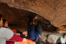 Bouldering in Hueco Tanks on 03/09/2019 with Blue Lizard Climbing and Yoga

Filename: SRM_20190309_1609200.jpg
Aperture: f/5.6
Shutter Speed: 1/160
Body: Canon EOS-1D Mark II
Lens: Canon EF 16-35mm f/2.8 L