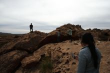 Bouldering in Hueco Tanks on 03/09/2019 with Blue Lizard Climbing and Yoga

Filename: SRM_20190309_1617010.jpg
Aperture: f/5.6
Shutter Speed: 1/1250
Body: Canon EOS-1D Mark II
Lens: Canon EF 16-35mm f/2.8 L