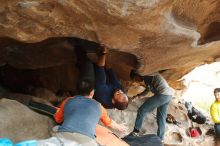 Bouldering in Hueco Tanks on 03/09/2019 with Blue Lizard Climbing and Yoga

Filename: SRM_20190309_1618560.jpg
Aperture: f/4.0
Shutter Speed: 1/250
Body: Canon EOS-1D Mark II
Lens: Canon EF 50mm f/1.8 II