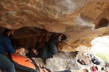 Bouldering in Hueco Tanks on 03/09/2019 with Blue Lizard Climbing and Yoga

Filename: SRM_20190309_1625120.jpg
Aperture: f/3.5
Shutter Speed: 1/250
Body: Canon EOS-1D Mark II
Lens: Canon EF 50mm f/1.8 II