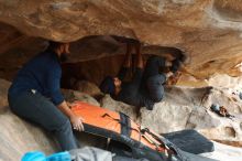 Bouldering in Hueco Tanks on 03/09/2019 with Blue Lizard Climbing and Yoga

Filename: SRM_20190309_1625270.jpg
Aperture: f/3.5
Shutter Speed: 1/250
Body: Canon EOS-1D Mark II
Lens: Canon EF 50mm f/1.8 II