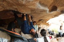 Bouldering in Hueco Tanks on 03/09/2019 with Blue Lizard Climbing and Yoga

Filename: SRM_20190309_1627320.jpg
Aperture: f/3.5
Shutter Speed: 1/250
Body: Canon EOS-1D Mark II
Lens: Canon EF 50mm f/1.8 II