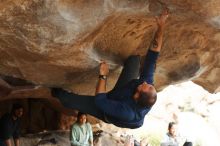 Bouldering in Hueco Tanks on 03/09/2019 with Blue Lizard Climbing and Yoga

Filename: SRM_20190309_1627480.jpg
Aperture: f/3.5
Shutter Speed: 1/250
Body: Canon EOS-1D Mark II
Lens: Canon EF 50mm f/1.8 II