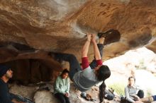 Bouldering in Hueco Tanks on 03/09/2019 with Blue Lizard Climbing and Yoga

Filename: SRM_20190309_1629370.jpg
Aperture: f/3.5
Shutter Speed: 1/250
Body: Canon EOS-1D Mark II
Lens: Canon EF 50mm f/1.8 II
