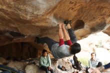 Bouldering in Hueco Tanks on 03/09/2019 with Blue Lizard Climbing and Yoga

Filename: SRM_20190309_1629400.jpg
Aperture: f/3.5
Shutter Speed: 1/250
Body: Canon EOS-1D Mark II
Lens: Canon EF 50mm f/1.8 II