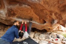 Bouldering in Hueco Tanks on 03/09/2019 with Blue Lizard Climbing and Yoga

Filename: SRM_20190309_1701470.jpg
Aperture: f/4.5
Shutter Speed: 1/250
Body: Canon EOS-1D Mark II
Lens: Canon EF 16-35mm f/2.8 L