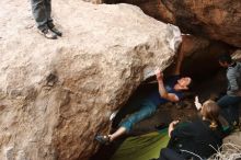 Bouldering in Hueco Tanks on 03/10/2019 with Blue Lizard Climbing and Yoga

Filename: SRM_20190310_1026090.jpg
Aperture: f/5.6
Shutter Speed: 1/250
Body: Canon EOS-1D Mark II
Lens: Canon EF 16-35mm f/2.8 L