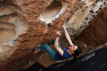 Bouldering in Hueco Tanks on 03/10/2019 with Blue Lizard Climbing and Yoga

Filename: SRM_20190310_1029190.jpg
Aperture: f/5.6
Shutter Speed: 1/250
Body: Canon EOS-1D Mark II
Lens: Canon EF 16-35mm f/2.8 L