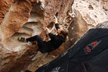 Bouldering in Hueco Tanks on 03/10/2019 with Blue Lizard Climbing and Yoga

Filename: SRM_20190310_1031550.jpg
Aperture: f/5.6
Shutter Speed: 1/320
Body: Canon EOS-1D Mark II
Lens: Canon EF 16-35mm f/2.8 L