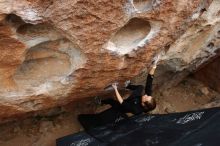 Bouldering in Hueco Tanks on 03/10/2019 with Blue Lizard Climbing and Yoga

Filename: SRM_20190310_1034220.jpg
Aperture: f/5.6
Shutter Speed: 1/320
Body: Canon EOS-1D Mark II
Lens: Canon EF 16-35mm f/2.8 L