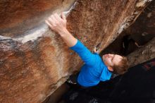 Bouldering in Hueco Tanks on 03/10/2019 with Blue Lizard Climbing and Yoga

Filename: SRM_20190310_1037164.jpg
Aperture: f/5.6
Shutter Speed: 1/400
Body: Canon EOS-1D Mark II
Lens: Canon EF 16-35mm f/2.8 L