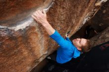 Bouldering in Hueco Tanks on 03/10/2019 with Blue Lizard Climbing and Yoga

Filename: SRM_20190310_1037165.jpg
Aperture: f/5.6
Shutter Speed: 1/400
Body: Canon EOS-1D Mark II
Lens: Canon EF 16-35mm f/2.8 L