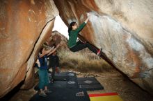 Bouldering in Hueco Tanks on 03/10/2019 with Blue Lizard Climbing and Yoga

Filename: SRM_20190310_1102140.jpg
Aperture: f/5.6
Shutter Speed: 1/250
Body: Canon EOS-1D Mark II
Lens: Canon EF 16-35mm f/2.8 L